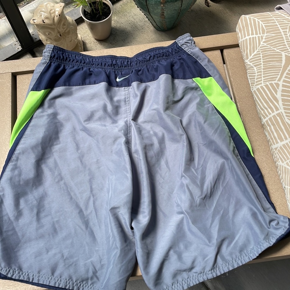 NIKE bundle of 3: 2 pairs of Men’s shorts and 1 bathing suit - SZ L - Picture 3 of 9